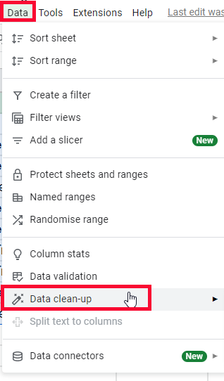 how to Remove Spaces In Google Sheets 3