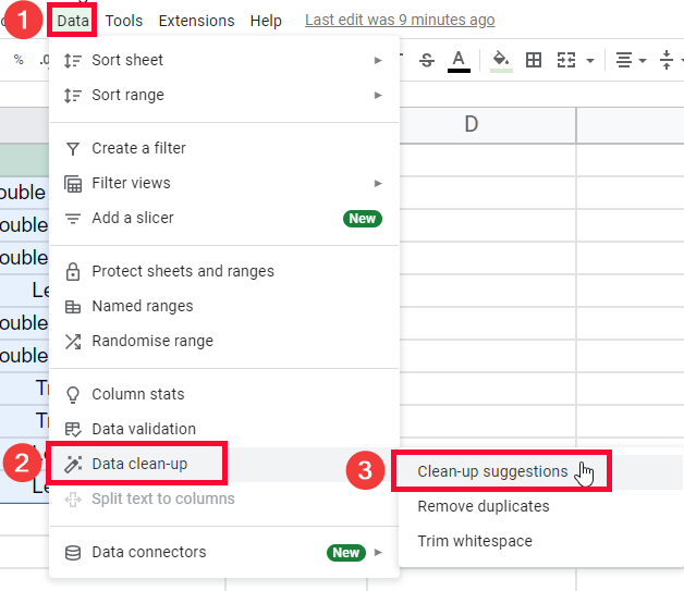 how to Remove Spaces In Google Sheets 4