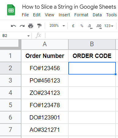 how to Slice a String in Google Sheets 6