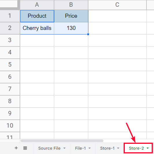 how to Use the INDIRECT Function in Google Sheets 19