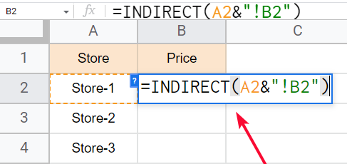 how to Use the INDIRECT Function in Google Sheets 22