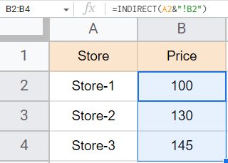how to Use the INDIRECT Function in Google Sheets 24