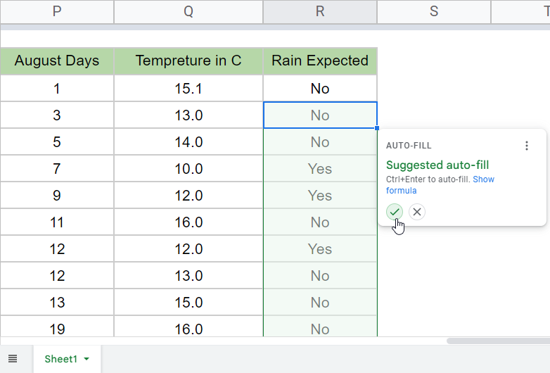 how to use FORECAST Function in Google Sheets 28