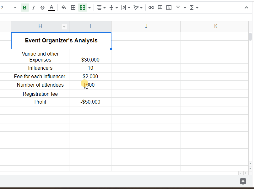 how to use Goal Seek in Google Sheets 26