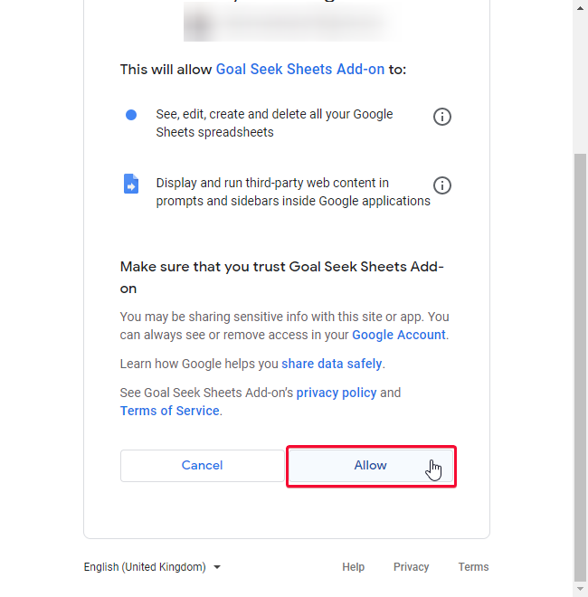 how to use Goal Seek in Google Sheets 7