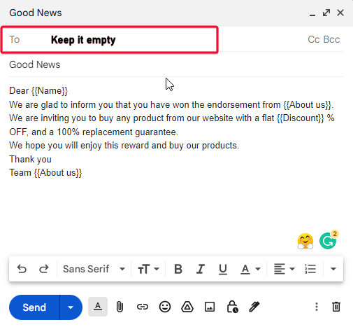 how to use Mail Merge in Google Sheets 15