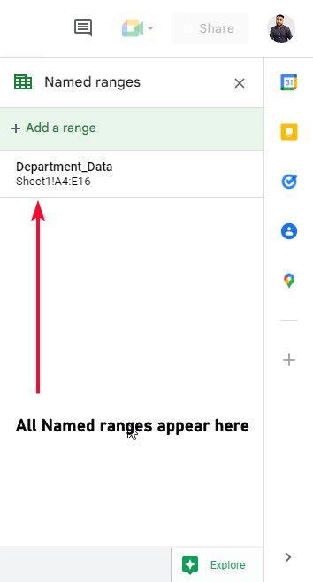 how to use Named Range in Google Sheets 8
