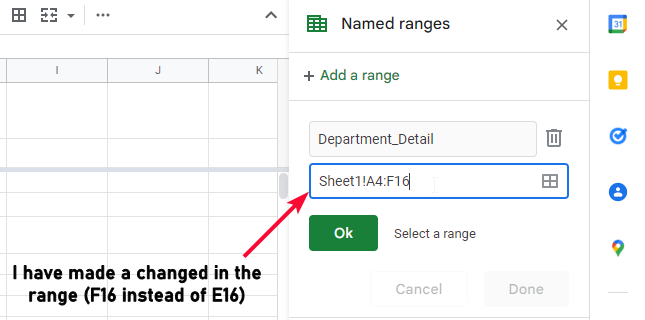 how to use Named Range in Google Sheets 12