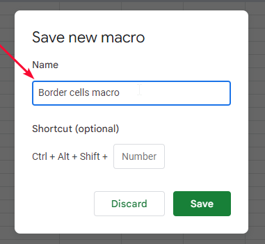 macros in Google Sheets 6