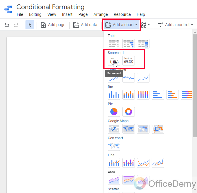 Conditional Formatting in Google Data Studio 25
