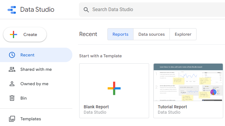 Getting Started with Google Data Studio 1