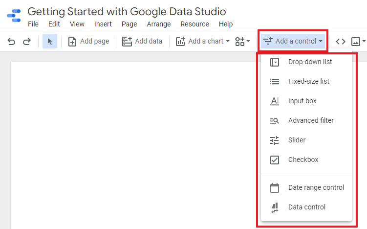 Getting Started with Google Data Studio 21