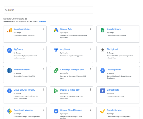 Getting Started with Google Data Studio 4
