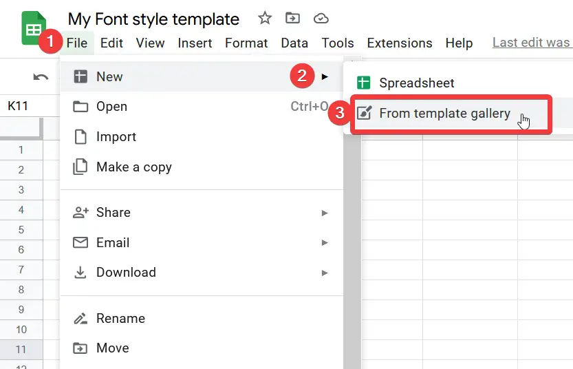 How to Change the Default Font in Google Sheets 21
