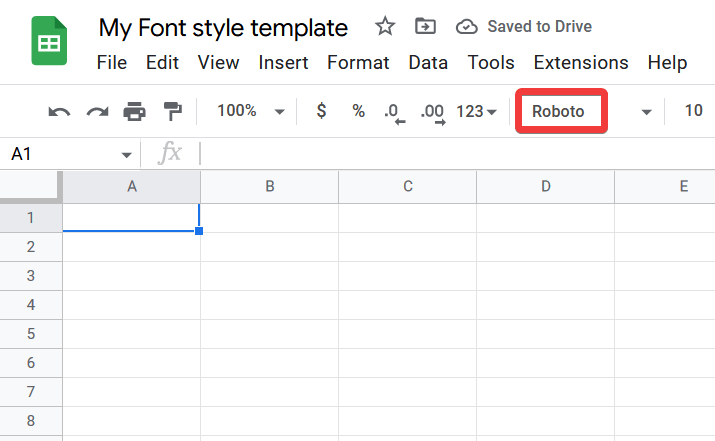 How to Change the Default Font in Google Sheets 30