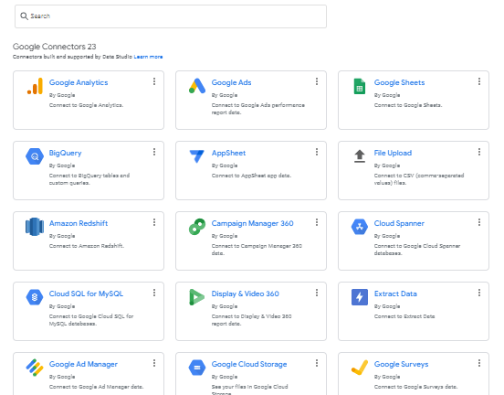 How to Connect a Data Source in Google Data Studio 3