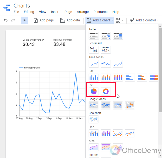 How to Create Chart in Google Data Studio 26