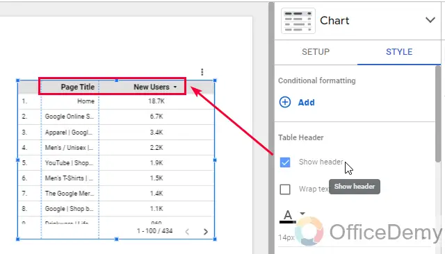 How to Customize Tables in Google Data Studio 2