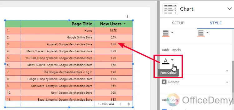 How to Customize Tables in Google Data Studio 15
