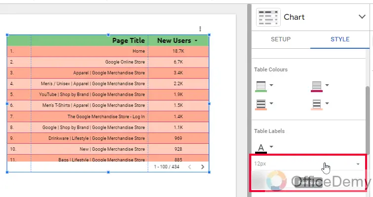 How to Customize Tables in Google Data Studio 16