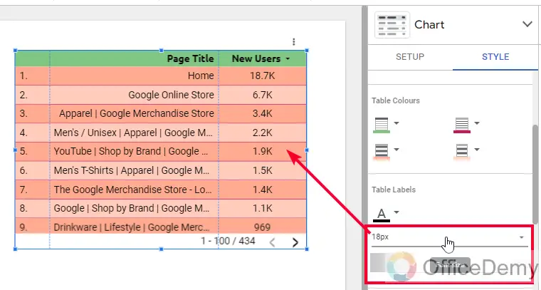 How to Customize Tables in Google Data Studio 17