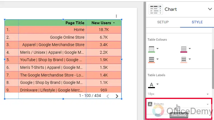How to Customize Tables in Google Data Studio 18