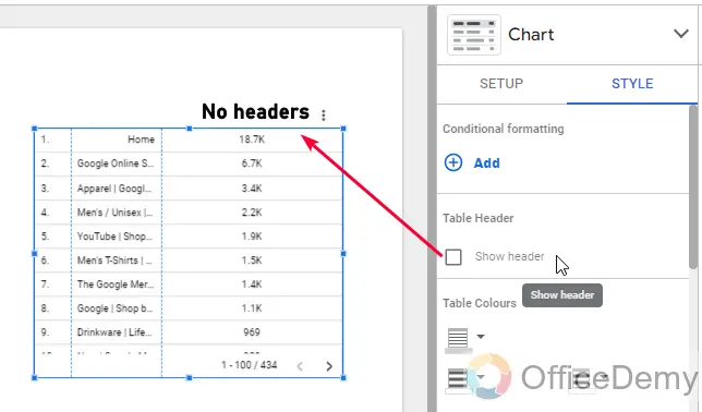 How to Customize Tables in Google Data Studio 3