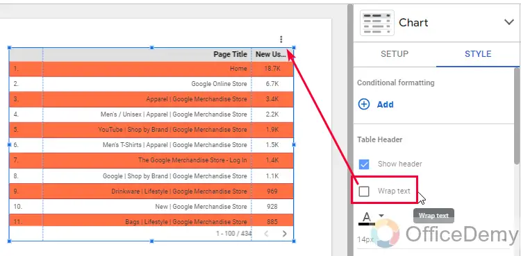 How to Customize Tables in Google Data Studio 4
