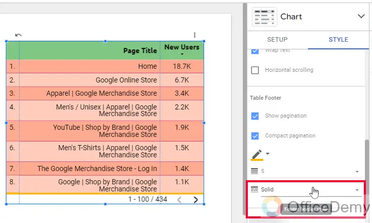 How to Customize Tables in Google Data Studio 27