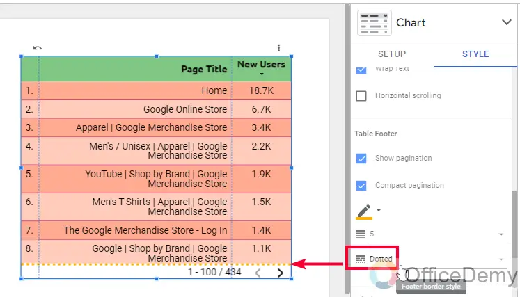 How to Customize Tables in Google Data Studio 30