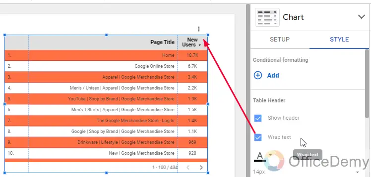 How to Customize Tables in Google Data Studio 5