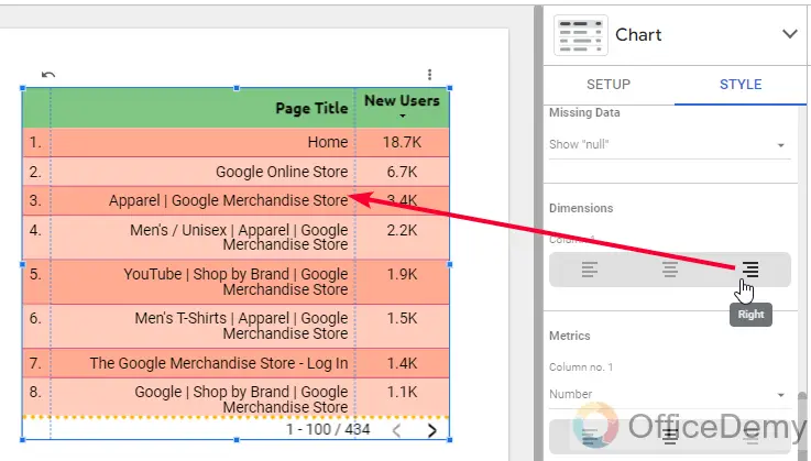 How to Customize Tables in Google Data Studio 36