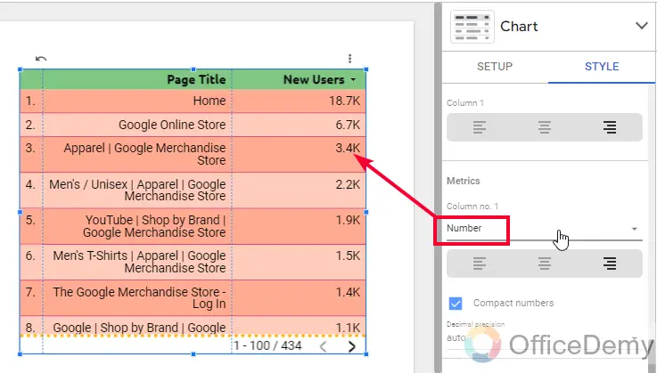 How to Customize Tables in Google Data Studio 41