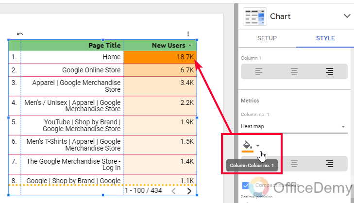 How to Customize Tables in Google Data Studio 43