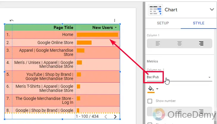 How to Customize Tables in Google Data Studio 44
