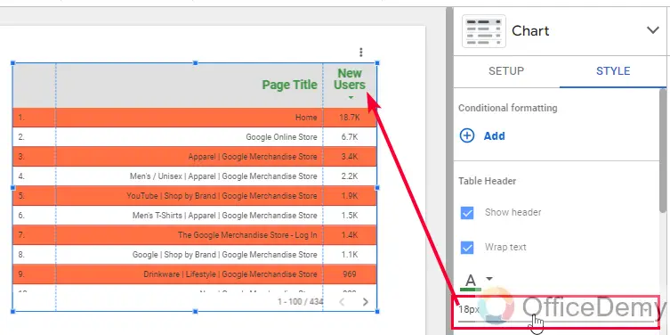 How to Customize Tables in Google Data Studio 7