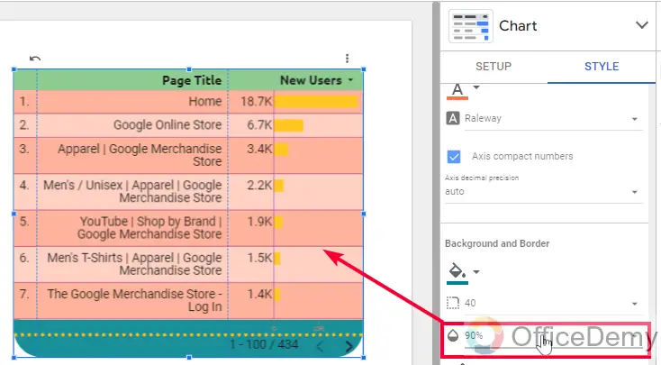 How to Customize Tables in Google Data Studio 60