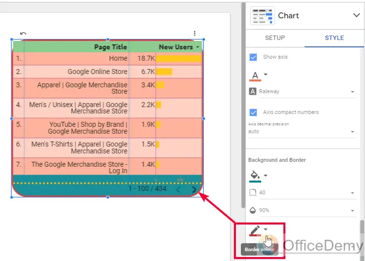 How to Customize Tables in Google Data Studio 61