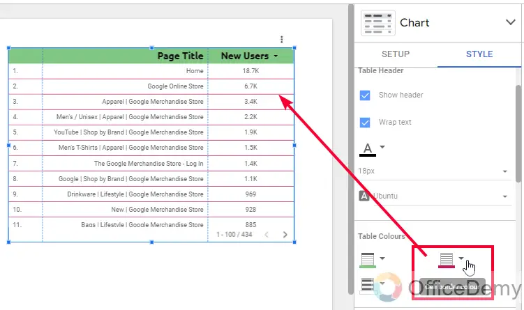 How to Customize Tables in Google Data Studio 12