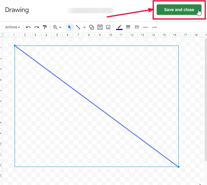 How to Insert a Diagonal Line in a cell in Google Sheets 16