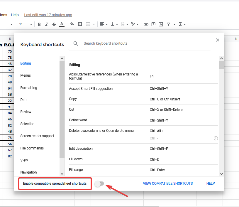How to Navigate to a Specific Cell or Range in Google Sheets 9
