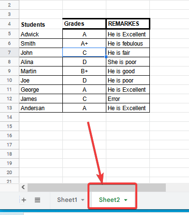 How to Navigate to a Specific Cell or Range in Google Sheets 23