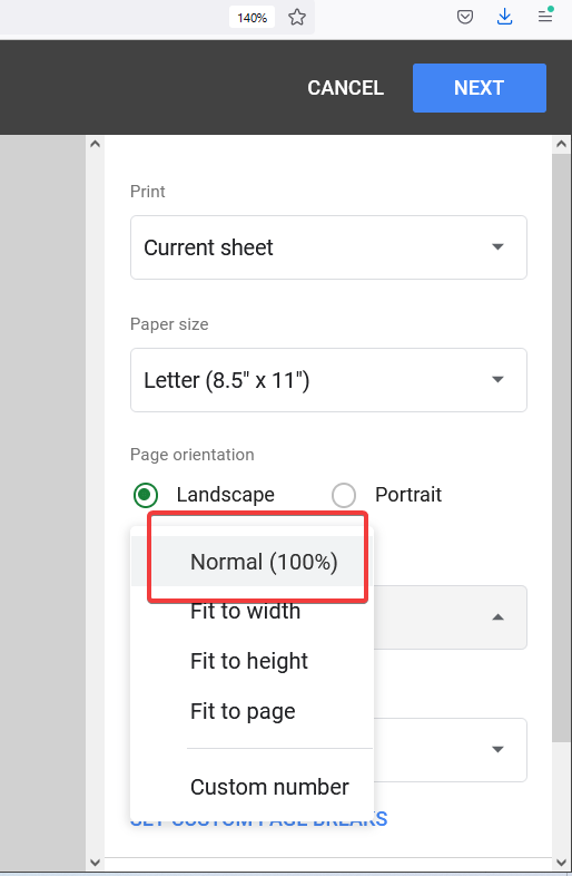 How to Print Data in Google Sheets 8