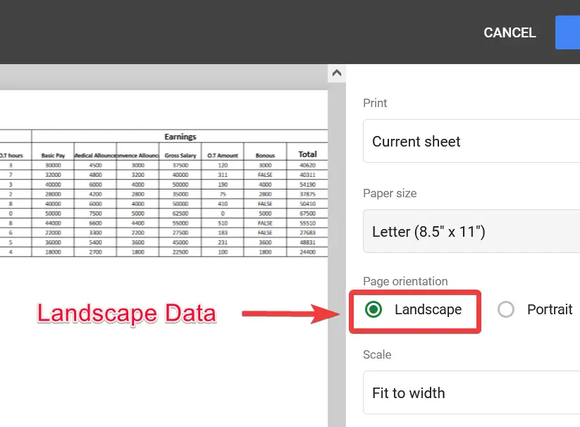 How to Print data in Google Sheets 21