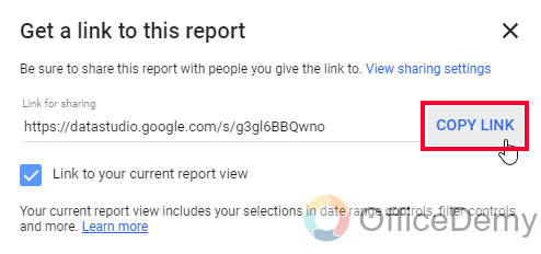 How to Share Reports in Google Data Studio 25