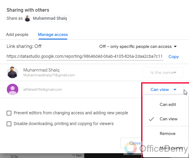 How to Share Reports in Google Data Studio 11