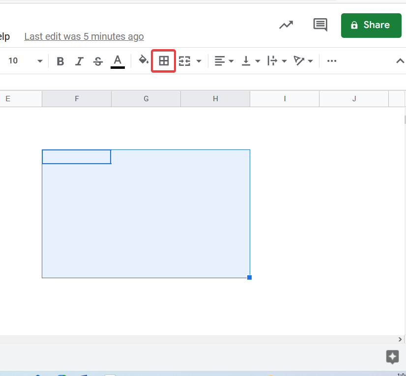 How to Show and Hide Gridlines in Google Sheets 13