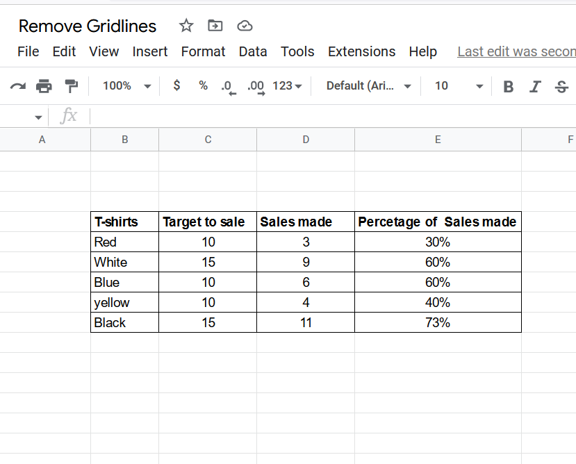 How to Show and Hide Gridlines in Google Sheets 16