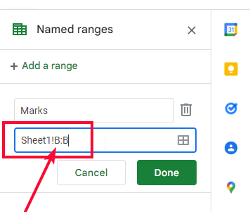 custom Column Names in Google Sheets 7