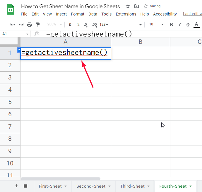how to Get Sheet Name in Google Sheets 19
